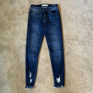 Nwot Kancan ankle jeans